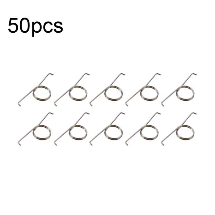 Per controller PS5 50 pezzi pulsanti di ricambio molle in metallo, specifiche:, L2 R2 Springs, Motor Springs Per controller PS5 50 pezzi pulsanti di ricambio molle in metallo, specifiche:, L2 R2 Springs, Motor Springs